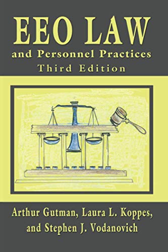 Stock image for EEO Law and Personnel Practices for sale by Blackwell's