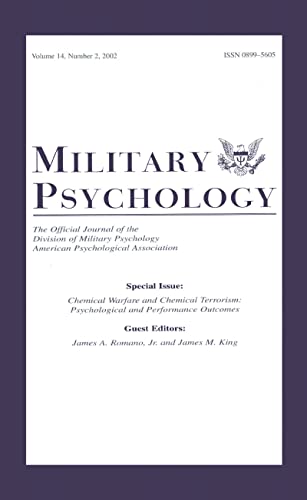 Beispielbild fr Military Psychology: Operational Psychology zum Verkauf von Lucky's Textbooks