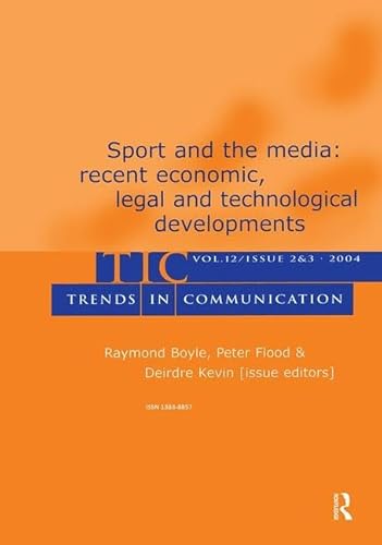 Beispielbild fr Sport and the Media zum Verkauf von Blackwell's