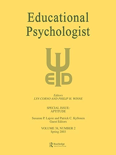 Stock image for Aptitude : A Special Issue of Educational Psychologist for sale by Blackwell's