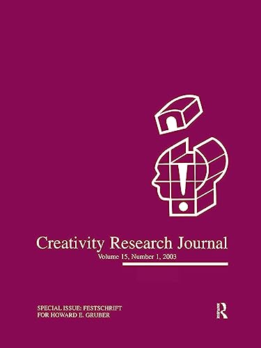 Imagen de archivo de Festschrift for Howard E. Gruber : A Special Issue of the creativity Research Journal a la venta por Blackwell's