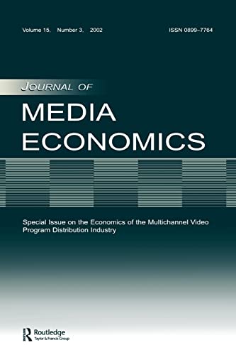 Beispielbild fr The Economics of the Multichannel Video Program Distribution Industry: A Special Issue of the Journal of Media Economics zum Verkauf von Blackwell's