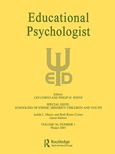 Stock image for The Schooling of Ethnic Minority Children and Youth : A Special Issue of Educational Psychologist for sale by Blackwell's