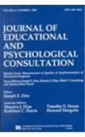 Stock image for Measurement of Quality of Implementation of Prevention Programs: A Special Issue of the journal of Educational and Psychological Consultation for sale by dsmbooks