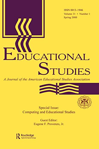 Beispielbild fr Computing and Educational Studies : A Special Issue of educational Studies zum Verkauf von Blackwell's