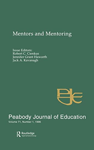 9780805899320: Mentors and Mentoring: A Special Issue of the peabody Journal of Education: 1 (Mentors & Mentoring)