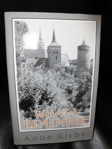Stock image for What I Remember for sale by Wonder Book