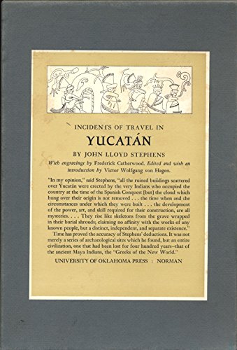Beispielbild fr Incidents of Travel in Yucatan (American Exploration and Travel) zum Verkauf von Wonder Book