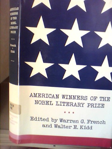 Imagen de archivo de American Winners of the Nobel Literary Prize a la venta por ThriftBooks-Dallas