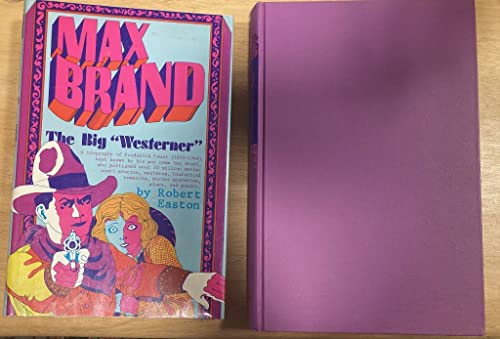 Beispielbild fr Max Brand,: The Big Westerner, zum Verkauf von ThriftBooks-Atlanta