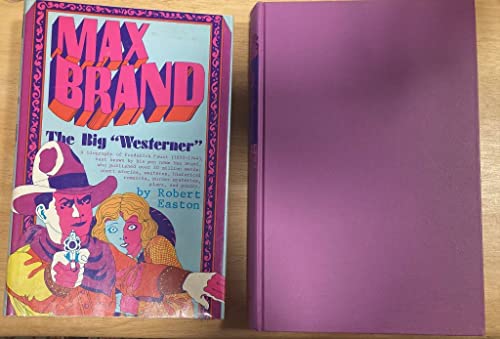 Imagen de archivo de Max Brand - The Big "Westerner" a la venta por Bramble Ridge Books