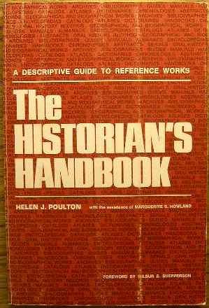 Imagen de archivo de Historian's Handbook: A Descriptive Guide to Reference Works a la venta por 2Vbooks