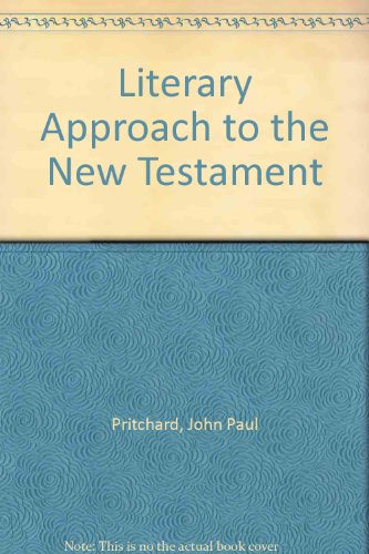 9780806110110: Literary Approach to the New Testament