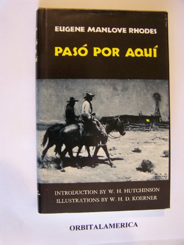 Imagen de archivo de Paso Por Aqui a la venta por Better World Books: West