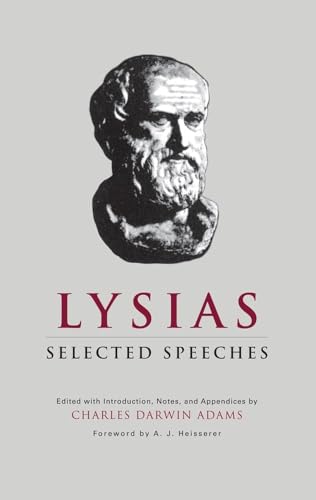 Stock image for Lysias: Selected Speeches (Volume 3) (Oklahoma Series in Classical Culture) for sale by BooksRun
