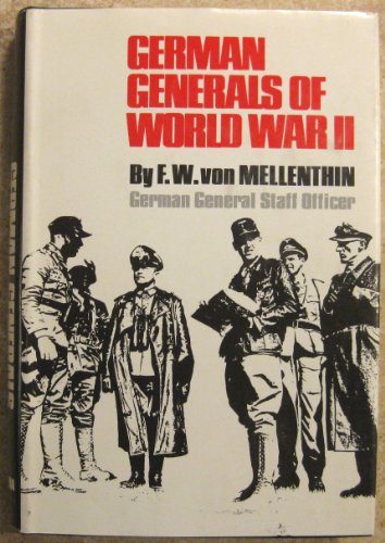 German Generals of World War II: As I Saw Them