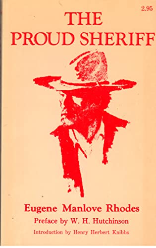 Stock image for The Proud Sheriff (W.Frontier Library) for sale by Wonder Book