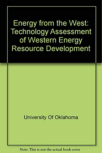 9780806117515: Energy from the West: Technology Assessment of Western Energy Resource Development