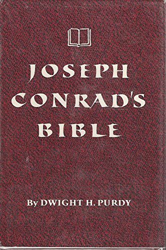 Imagen de archivo de Joseph Conrad's Bible a la venta por Better World Books