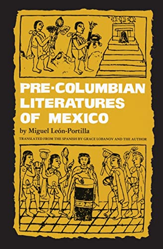 9780806119748: Pre-Columbian Literatures Of Mexico