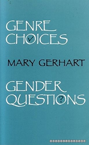 Imagen de archivo de Genre Choices, Gender Questions (Oklahoma Project for Discourse and Theory) a la venta por Powell's Bookstores Chicago, ABAA
