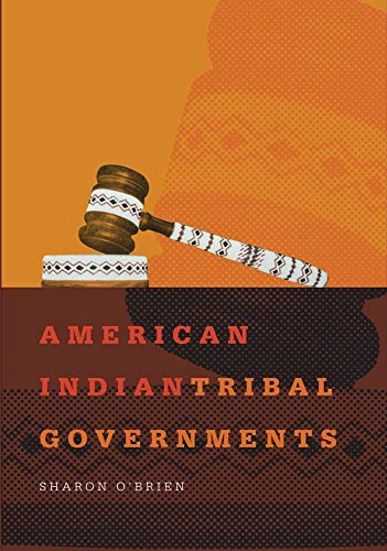 9780806125640: American Indian Tribal Governments: Vol 192