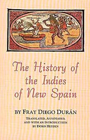9780806126494: The History of the Indies of New Spain: No 171 (The Civilization of the American Indian Series)