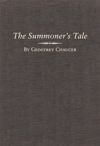 The Summoner's Tale (Variorum Chaucer Series)