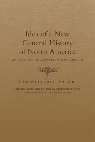 Beispielbild fr Idea of a New General History of North America zum Verkauf von Blackwell's