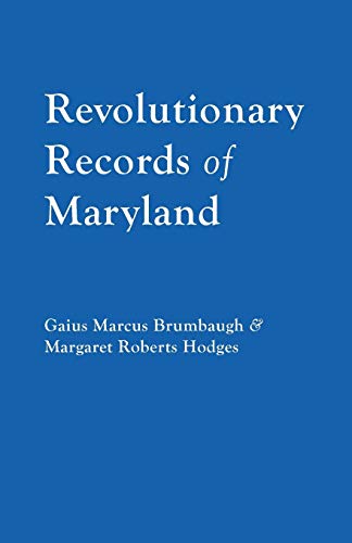 Stock image for Revolutionary Records of Maryland for sale by Save With Sam