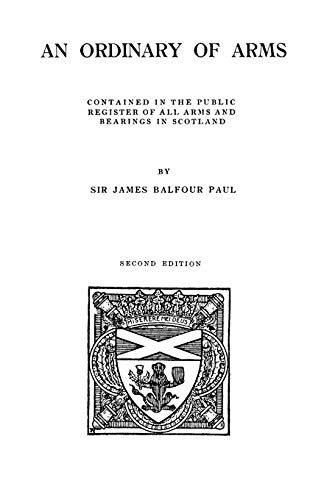 9780806302737: (4530) An Ordinary of Arms Contained in the Public Register of All Arms and Bearings in Scotland 2nd edition