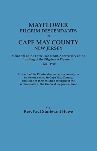 Imagen de archivo de Mayflower Pilgrim Descendants in Cape May County New Jersey a la venta por Mark Henderson