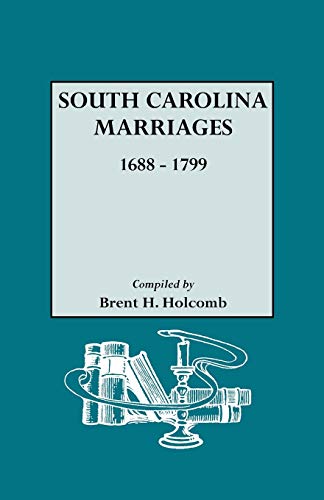 9780806308913: V. 1. 1688-1799 V. 2. 1800-1820. South Carolina Marriages