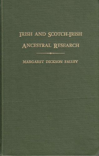 Beispielbild fr Irish and Scotch-Irish Ancestral Research: A Guide to the Genealogical Records, (2 Volume Set) zum Verkauf von Bulk Book Warehouse