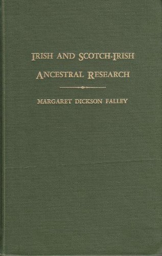 Stock image for Irish and Scotch-Irish Ancestral Research: A Guide to the Genealogical Records, (2 Volume Set) for sale by Bulk Book Warehouse
