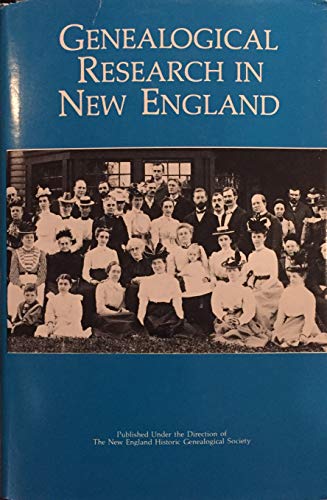Beispielbild fr Genealogical research in New England zum Verkauf von SecondSale