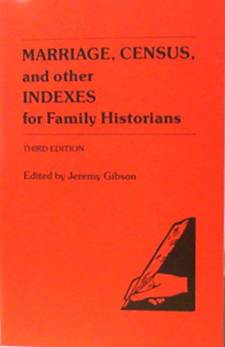 9780806312408: Marriage, census, and other indexes for family historians [Paperback] by
