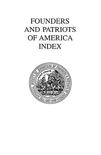 Founders and Patriots of America Index