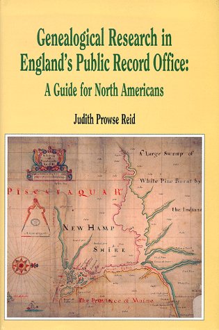 Beispielbild fr Genealogical Research in England's Public Record Office: A Guide for North Americans zum Verkauf von Sessions Book Sales