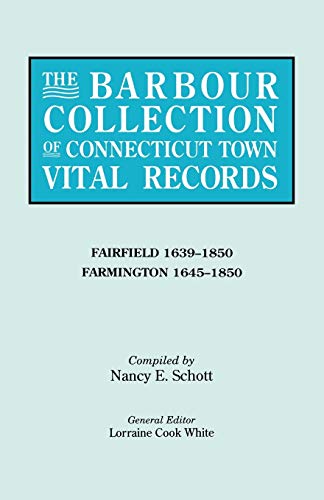 9780806315607: Barbour Collection Of Connecticut Town Vital Records