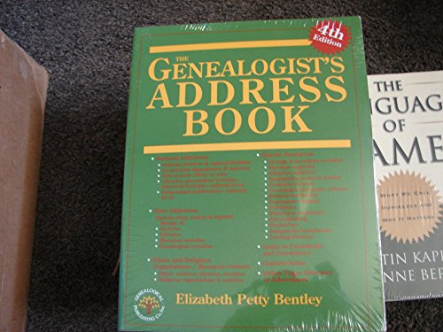 Imagen de archivo de The Genealogist's Address Book a la venta por Library House Internet Sales