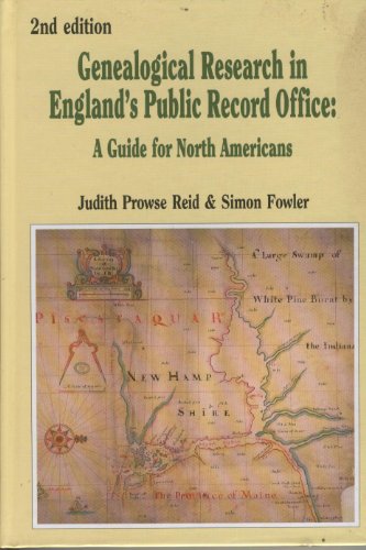 Stock image for Genealogical Research in England's Public Record Office : A Guide for North Americans for sale by Better World Books