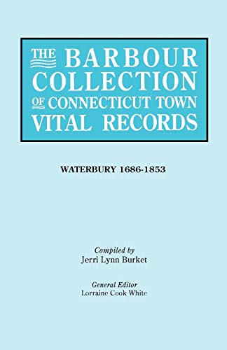 Beispielbild fr The Barbour Collection of Connecticut Town Vital Records Vol 50 zum Verkauf von PBShop.store US