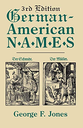 Stock image for German-American Names for sale by Read&Dream