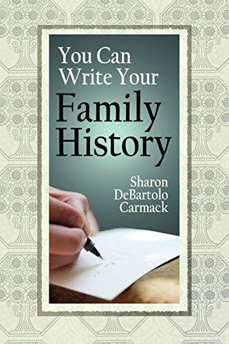 Beispielbild fr You Can Write Your Family History zum Verkauf von SecondSale