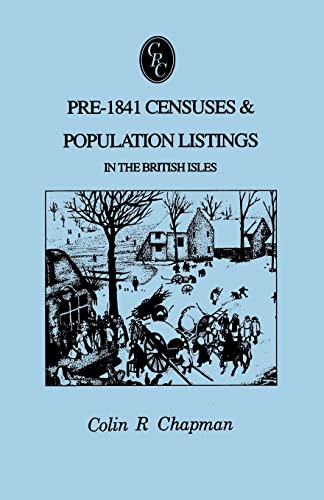 Imagen de archivo de Pre-1841 Censuses & Population Listings in the British Isles a la venta por Chiron Media