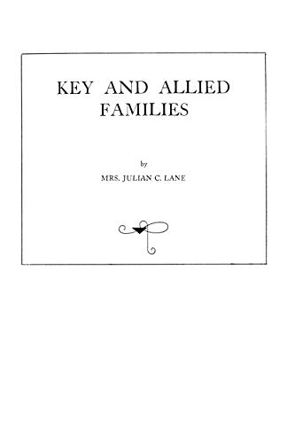 9780806349770: Key and Allied Families