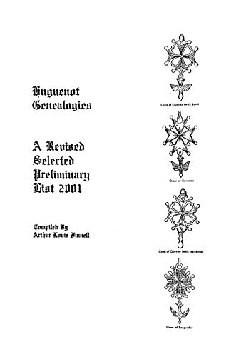 Beispielbild fr Huguenot Genealogies zum Verkauf von Chiron Media