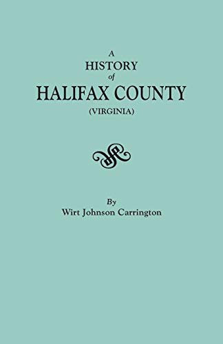 History of Halifax County, Virginia