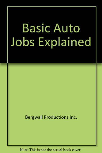 448 Basic Auto Jobs Explained Videos (9780806491592) by Delmar, Cengage Learning